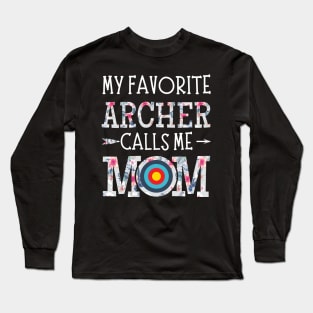 My Favorite Archer Calls Me Mom Long Sleeve T-Shirt